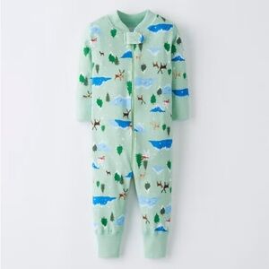Hanna Andersson Night Night Organic Cotton Sleeper Christmas size 2t